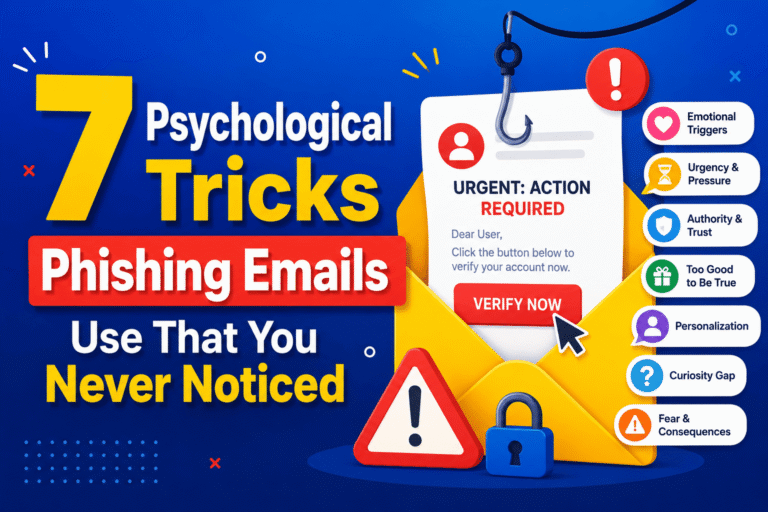 7 Psychological Tricks Phishing Emails Use That You Never Noticed