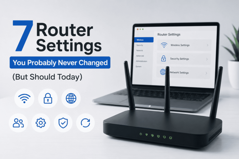 7 Router Settings You Probably Never Changed (But Should Today)