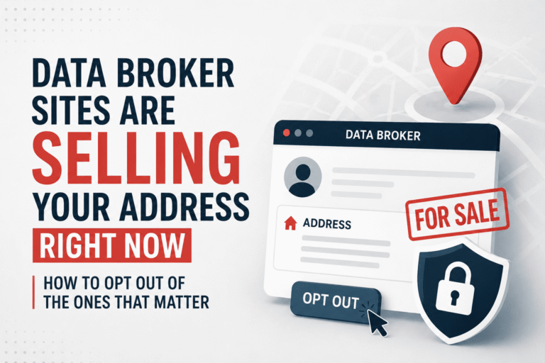 Data Brokers Are Selling Your Address: How to Opt Out for Good