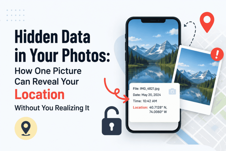 Hidden Data in Your Photos: How Pictures Reveal Your Location